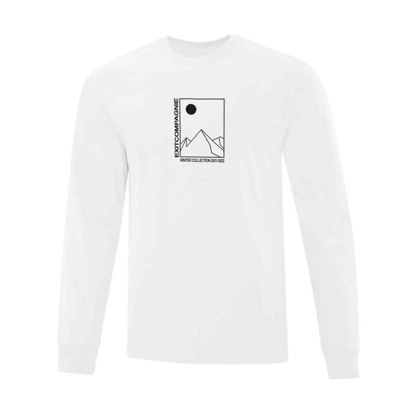 T-shirt à manches longues blanc arctique