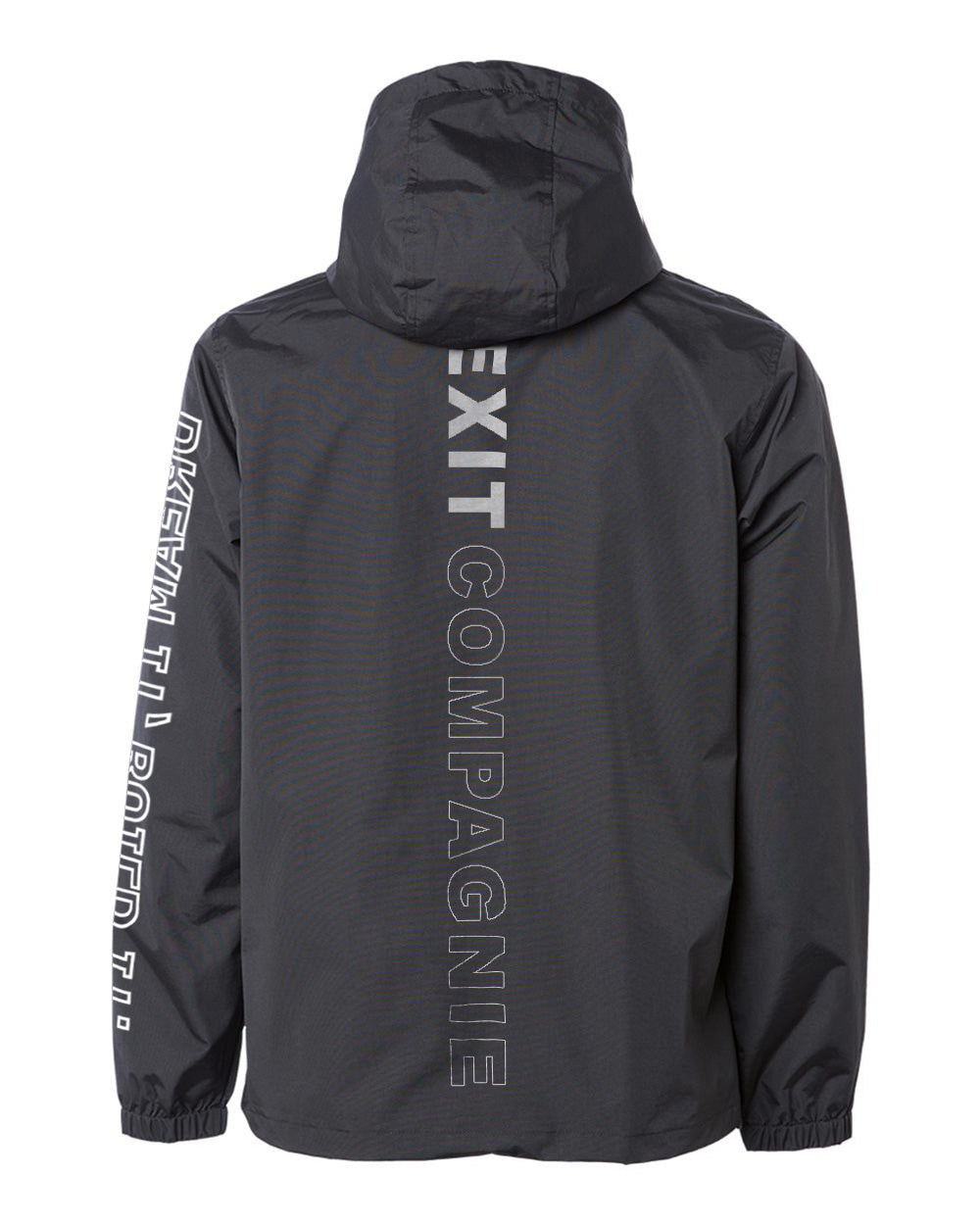 Coupe-vent imperméable EXIT Noir "Dream It, Build It."