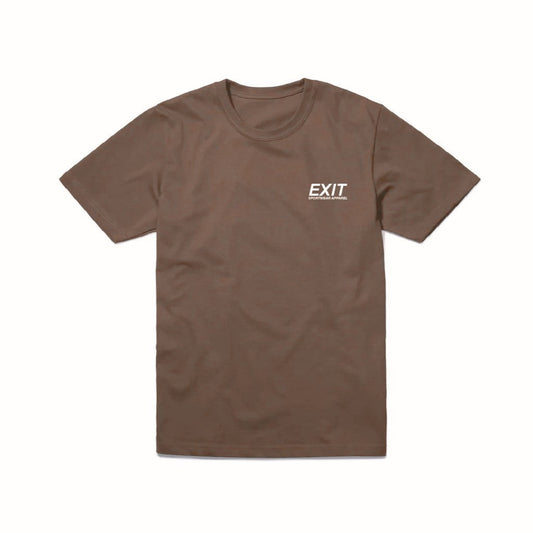 Heavyweight sportswear essentiel Exit t-shirt